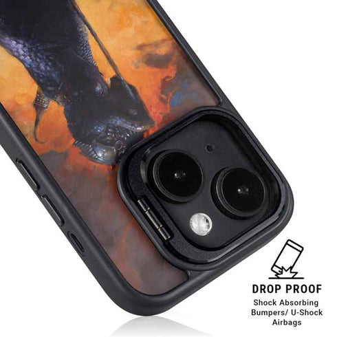 Death Dealer by Frazetta iPhone 14 Plus Kickstand Case